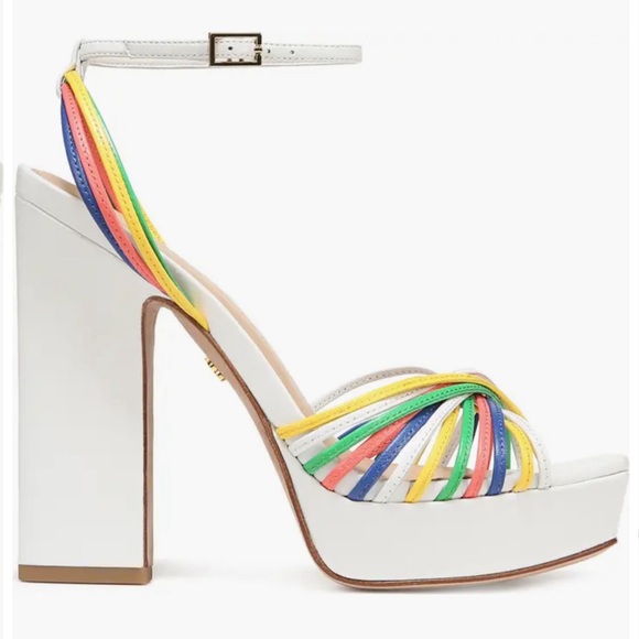 Veronica Beard Fletcher Ankle Strap Platform Sandal - Picture 2 of 10